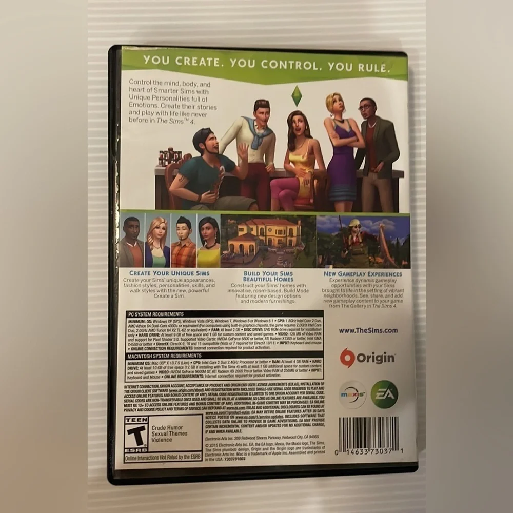 The Sims 4 video game for PC